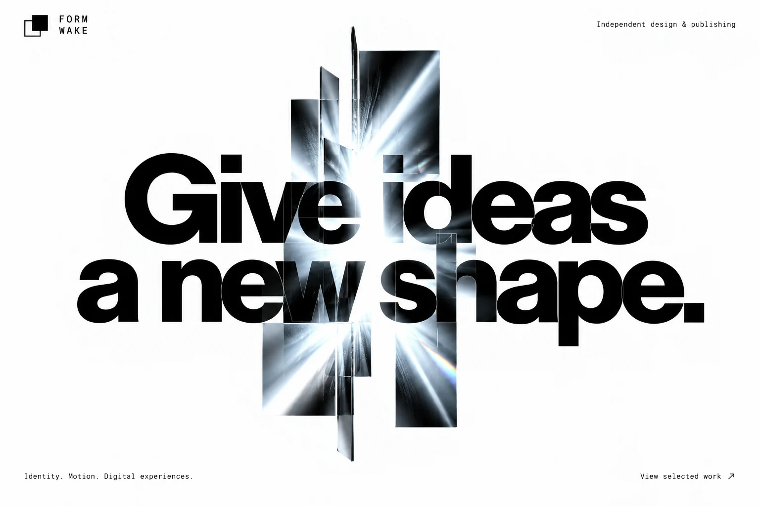 Bold type poster